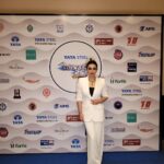 Koushani Mukherjee Instagram - I am Extremely Honoured Grateful and Thrilled to Announce My Association with @tskolkata25 as the Face Of their Humongous Event 2023. Sharing Some Moments From The Announcement Event!! Will See You All On 17 Dec 2023 ♥️