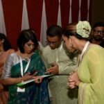 Koushani Mukherjee Instagram – Some glimpses of judging Garnier Sobuj Somman @garniersabujsamman Season 2