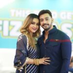 Koushani Mukherjee Instagram - Late Post 🌸Saptami Moments 🌸 With @bonysengupta