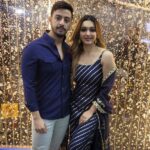 Koushani Mukherjee Instagram - Late Post 🌸Saptami Moments 🌸 With @bonysengupta