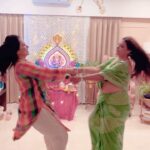 Kranti Redkar Instagram - With the strongest woman I know @sanjanawavhal . Celebrating Ganesh Chaturthi in a way like it should be . I mean Every word of this song when it comes to you Taiee .. love you so much .