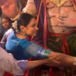 Kranti Redkar Instagram - I know , we will achieve the unthinkable together.. and this is my actual prayer to Bappa.. “hamesha ishq mein hi jeena”. @swankhede.irs