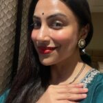 Kranti Redkar Instagram - Shubha Dhanatrayodashi ❤️ Earrings by @sorayaajewels_