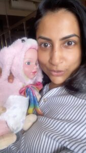 Kranti Redkar Instagram - Mili