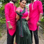 Krishna Praba Instagram - Lets dance on this Navarathri days💃🎉 🥻@sajawat_designerhub_bridalshop @styling_by_js @thandavdanceschool @_manukuttan_ @_dark._.spy_ #reelsinstagram #dancereels #reelitfeelit #reelkarofeelkaro♥️ #reelkarofeelkaro #navarathri #folk #actor #reels