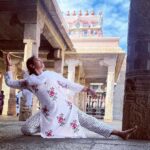 Krishna Praba Instagram - A walk through the culture,astounding architecture #sriranganathaswamytemple . . #pilgrim #workship #admire #culture #travel #happiness #bliss Srirangam Sri Ranganathaswamy Kovil