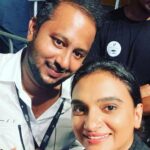 Krishna Praba Instagram – Awww…😍😍😍 
Wt a show❤️❤️
No words..just blasting 🔥✨

@jagadish_palanisamy 
@anirudhofficial  @jonitamusic 
 We love you guyysss❤️🤗
You guys are just awesome 😍

#anurudh #event #live #eagle #enjoy #music #events Adlux International Convention & Exhibition Centre