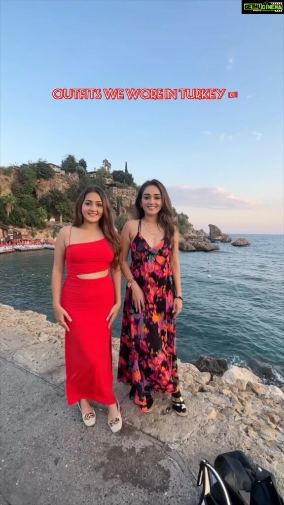Kritika Sharma Instagram - OUTFITS WE WORE IN TURKEY 🇹🇷 #sisters #reels #reelkarofeelkaro #reelitfeelit #siblings #travelreels #trending #transition #turkey #sharmasisters #tanyasharma