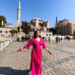 Kritika Sharma Instagram – Tourist spots to visit In Istanbul – part 1 
1. Hagia Sofia – Outside 
2. Hagia Sofia – inside 
Ps please wear full clothes when visiting mosques and take a scarf with you to cover your head or else you will have to pay for it inside ! 
3. Dolmabahce Palace 
4 .Dolmabahce Palace – the Gate 
5 Dolmabahce Palace – outside garden 
6 Simit – A famous street food of turkey 
7 & 8 Basilica Cistern 

If you are planning a trip to turkey and have any questions feel free to comment below ! 
part 2 coming ! 
Outfit @saadgee.india 
Styled by @_vaishnavii.3011 

#turkey #placestoseeinistanbul #istanbul #tourists #whattoseeinistanbul #2023 #trip #vacation Istanbul, Turkey