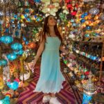 Kritika Sharma Instagram – Tourists Spots to visit in Istanbul Part – 2 
1.  Blue Mosque 
2.  Seven Hills restaurant – they let you feed the birds and you can see blue mosque and Hagia Sofia as well so do visit 
3.  Grand Bazaar – For shopping and bargaining is must ! 
4.  Topkapi Palace 
5.  Galata Tower 
6.  Suleymainiye Mosque
7.  Taksim Street 
8.  Baklava and Turkish Tea 
9.  Kumpir – potato filled with veggies and sauces a famous street food for vegetarians 
10. The famous St Sebastian cake at Galata Tower! 
 
Comment below if you have any questions ! 
Outfit Details
Blue dress @thesushclothing 
Orange dress @label.taikee 
Styled by @_vaishnavii.3011 

#turkey #istanbul #2023 
#touristsplacesinistanbul #travel #tourist Istanbul, Turkey