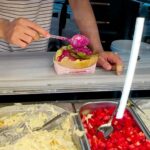 Kritika Sharma Instagram – Tourists Spots to visit in Istanbul Part – 2 
1.  Blue Mosque 
2.  Seven Hills restaurant – they let you feed the birds and you can see blue mosque and Hagia Sofia as well so do visit 
3.  Grand Bazaar – For shopping and bargaining is must ! 
4.  Topkapi Palace 
5.  Galata Tower 
6.  Suleymainiye Mosque
7.  Taksim Street 
8.  Baklava and Turkish Tea 
9.  Kumpir – potato filled with veggies and sauces a famous street food for vegetarians 
10. The famous St Sebastian cake at Galata Tower! 
 
Comment below if you have any questions ! 
Outfit Details
Blue dress @thesushclothing 
Orange dress @label.taikee 
Styled by @_vaishnavii.3011 

#turkey #istanbul #2023 
#touristsplacesinistanbul #travel #tourist Istanbul, Turkey
