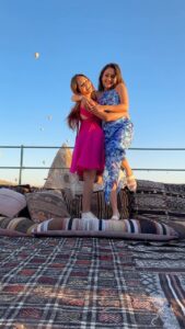 Kritika Sharma Instagram - Choomantar hojaye! @tanyasharma27 Location @sultan_cave_suites ❤️ Outfit @shauryasandhyalabel Styled by @rimadidthat #turkey #cappadocia #travel #siblings Sultan Cave Hotel