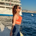 Kritika Sharma Instagram – GALATA PORT , Istanbul ❤️ 
This is on the European side of Istanbul filled with lots of hotels with the view of the sea and the Bosphorus bridge and KARAKOY – a street with colourful cafés and food !

Skirt – @a_trolley_ofclothes Galata port