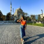 Kritika Sharma Instagram - GALATA PORT , Istanbul ❤️ This is on the European side of Istanbul filled with lots of hotels with the view of the sea and the Bosphorus bridge and KARAKOY - a street with colourful cafés and food ! Skirt - @a_trolley_ofclothes Galata port