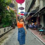 Kritika Sharma Instagram - GALATA PORT , Istanbul ❤️ This is on the European side of Istanbul filled with lots of hotels with the view of the sea and the Bosphorus bridge and KARAKOY - a street with colourful cafés and food ! Skirt - @a_trolley_ofclothes Galata port