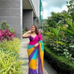 Kritika Sharma Instagram - Roop Mera Mastana! Outfit @deeveecouture Styled by @the_neerajpandey Outfit Pr @devampandeyofficial * @onestopsolution02 #indian #girl #saree #model #2023 Mumbai, Maharashtra