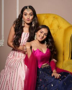 Kritika Sharma Instagram - Happy wala birthday my Princess 👸 
Omg you are growing so fast my lil sister 
Turning into a fine lady! Yet with the attitude of my chotu irritating brat ! I love you so much 
I admire your hard work your positivity towards life ! I will always always have your back my baby I wish you get everything you wish for and be the Kareena Kapoor you always wanted to be but you still are I think ! 
You are my rock my love … the more mature one between us and the more sensible I must say ! I wish you fly high in the sky of success and I will be the wind beneath your wings 
Thank you for always being there for me even when I felt you weren’t but you were there 
My forever best friend my forever partner in crime ! I love you my princess 
And Ya stop biting me now you are a lady now ! I wish you all the luck on this day MY THIKHI MIRCHI! 
Phoolo and phaalo 🍀 let’s partyyyyyyyyyy! 
@tanyasharma27 💓