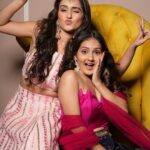 Kritika Sharma Instagram - Happy wala birthday my Princess 👸 Omg you are growing so fast my lil sister Turning into a fine lady! Yet with the attitude of my chotu irritating brat ! I love you so much I admire your hard work your positivity towards life ! I will always always have your back my baby I wish you get everything you wish for and be the Kareena Kapoor you always wanted to be but you still are I think ! You are my rock my love … the more mature one between us and the more sensible I must say ! I wish you fly high in the sky of success and I will be the wind beneath your wings Thank you for always being there for me even when I felt you weren’t but you were there My forever best friend my forever partner in crime ! I love you my princess And Ya stop biting me now you are a lady now ! I wish you all the luck on this day MY THIKHI MIRCHI! Phoolo and phaalo 🍀 let’s partyyyyyyyyyy! @tanyasharma27 💓 Mumbai, Maharashtra