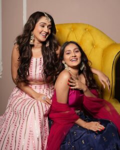 Kritika Sharma Instagram - Happy wala birthday my Princess 👸 
Omg you are growing so fast my lil sister 
Turning into a fine lady! Yet with the attitude of my chotu irritating brat ! I love you so much 
I admire your hard work your positivity towards life ! I will always always have your back my baby I wish you get everything you wish for and be the Kareena Kapoor you always wanted to be but you still are I think ! 
You are my rock my love … the more mature one between us and the more sensible I must say ! I wish you fly high in the sky of success and I will be the wind beneath your wings 
Thank you for always being there for me even when I felt you weren’t but you were there 
My forever best friend my forever partner in crime ! I love you my princess 
And Ya stop biting me now you are a lady now ! I wish you all the luck on this day MY THIKHI MIRCHI! 
Phoolo and phaalo 🍀 let’s partyyyyyyyyyy! 
@tanyasharma27 💓