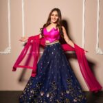 Kritika Sharma Instagram - Nazar na Lag Jaye jaanu ! Outfit @the_adhya_designer Studio @s3.mumbai Styled by @style.gramm_ MUA @hetals_brides Mumbai, Maharashtra