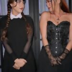 Krystle D’Souza Instagram – Reminder : I mouse post this on Wednesday! 🎃
.
.
.
.

.
#halloween #halloweenmakeup #wednesday #costume #mickeymouse #wednesdayaddams #minniemouse