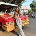 Krystle D'Souza Instagram - Swipe till the end for some fun rides ! @imagicaaworld is literally the Perfect Destination for friends and family to indulge in fun and adventure. I can’t wait to go back for more this upcoming holiday and festive season 💫 After a day full of rides @novotelimagicaa got our back! Such a comfortable stay and great food and hospitality made our day ! #imagicaadiaries #novotelimagica #memories Imagicaa