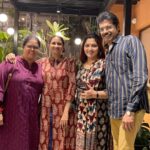 Kushboo Instagram - Nice time spending evening with my dear friends❤️❤️💚💚💫💫 @khushsundar @anuparthasarathy