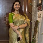 Kushboo Instagram - Drapes for golu festive.. which is your fav? Do let me know. ❤️ #sareelove #traditional #indianness