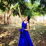 Kushee Ravi Instagram - It’s mango season 🤩🥭 . . . @stylebyaishwarya @makeovers_by_shwethagowda