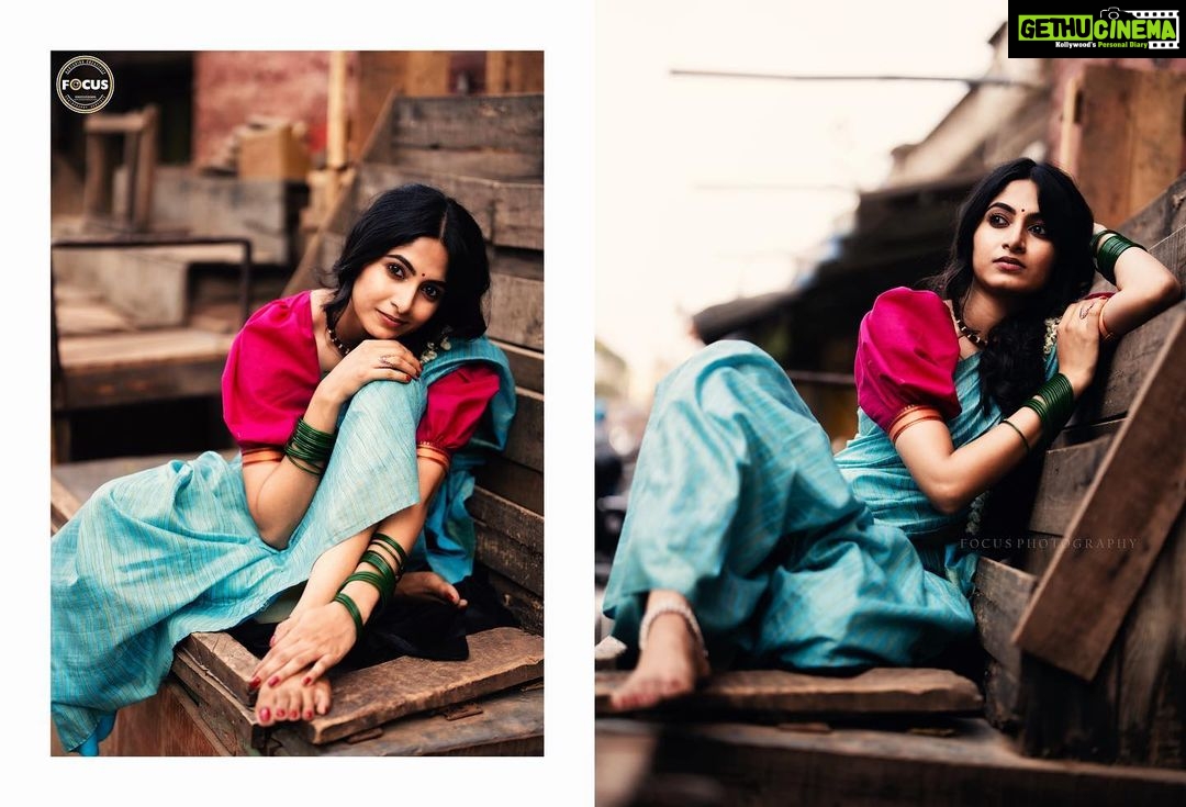 Kushee Ravi Instagram - Always wanted to try this look.. finally it happened thanks to @nagaraja_somayaji & team .. My lovelies @makeovers_by_shwethagowda and @aishwarya.sai.k you both have always been there for me ❤️😍 . . . Theme and execution : @nagaraja_somayaji Pc : @focusphotographyservice Styling : @stylebyaishwarya Makeup and hair : @makeovers_by_shwethagowda Accessories : @thespatika KR Market