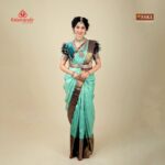 Kushee Ravi Instagram - In vibrant hues of gold and green, A pattu saree choose to tread, Its silken threads, soft to the touch, I feel like a queen, I feel like a star Inframe @iamkusheeraviofficial With intricate designs and rich textures, she looks like a true queen. Her elegance and grace are undeniable, making her a sight to behold Credits - MAU: @dr.durga_worldrecordholder Assistant MUA: @make_over_by_nirmala Photography: @photoboothcaptures , @niteshmehta_photography Jewelry Patner: @thespatika Let's grab our favorite sarees today on the below platforms 1. Vist and shop on website www.kalamandir.com 2. Order any remarkable piece of your favorite saree by sharing its screenshot on our WhatsApp number➡️9852 9852 99 3. Watch our daily INSTAGRAM LIVE SHOWS to grab your favorite saree at the best price offered by Kalamandir. Enjoy the best of saree shopping at KALAMANDIR - Where safety is a priority ( all products dispatched go thru thorough sanitization meeting all norms of safety for our esteemed #SilkSaree #TraditionalIndianAttire #IndianFashion #SpecialOccasionWear #ElegantSaree #SophisticatedStyle #pattusaree #blueandgold #indianfashion #elegancepersonified