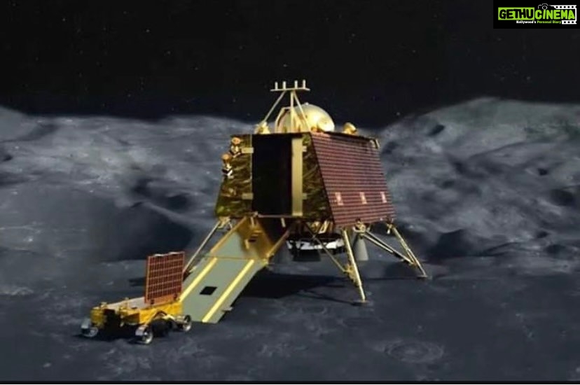 Kushee Ravi Instagram - What a proud moment 🤩❤️ Chandrayaan 3 successfully landed on moon 💥⚡️