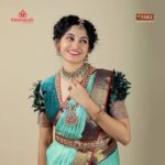 Kushee Ravi Instagram - In vibrant hues of gold and green, A pattu saree choose to tread, Its silken threads, soft to the touch, I feel like a queen, I feel like a star Inframe @iamkusheeraviofficial With intricate designs and rich textures, she looks like a true queen. Her elegance and grace are undeniable, making her a sight to behold Credits - MAU: @dr.durga_worldrecordholder Assistant MUA: @make_over_by_nirmala Photography: @photoboothcaptures , @niteshmehta_photography Jewelry Patner: @thespatika Let's grab our favorite sarees today on the below platforms 1. Vist and shop on website www.kalamandir.com 2. Order any remarkable piece of your favorite saree by sharing its screenshot on our WhatsApp number➡️9852 9852 99 3. Watch our daily INSTAGRAM LIVE SHOWS to grab your favorite saree at the best price offered by Kalamandir. Enjoy the best of saree shopping at KALAMANDIR - Where safety is a priority ( all products dispatched go thru thorough sanitization meeting all norms of safety for our esteemed #SilkSaree #TraditionalIndianAttire #IndianFashion #SpecialOccasionWear #ElegantSaree #SophisticatedStyle #pattusaree #blueandgold #indianfashion #elegancepersonified