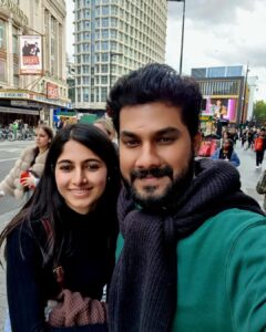 Kushee Ravi Instagram - Happy birthday my love ❤️ You are such a special blessing to me and I wish you a wonderful Birthday filled with love, joy and all good things you enjoy most! Thank you for always being there for me. May your special day bring you a huge joy and true happiness!