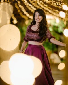 Kushee Ravi Instagram - ✨
.
.
Pc @a_b_h_i_g_o_w_da 
Outfit : @anthariya_