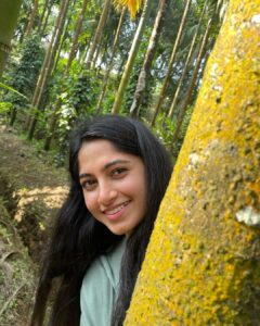 Kushee Ravi Instagram - Soaked in nature 🌴