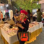 Kyra Dutt Instagram – Me & Bruno had an amazing time shopping & vibing @ #TheEnchantedGarden Market! @fuss_official @paridhisukhani @abhisheksukhani Merci Beaucoup!💕 The Astor Hotel