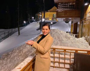 Kyra Dutt Instagram - Kashmir!❄️