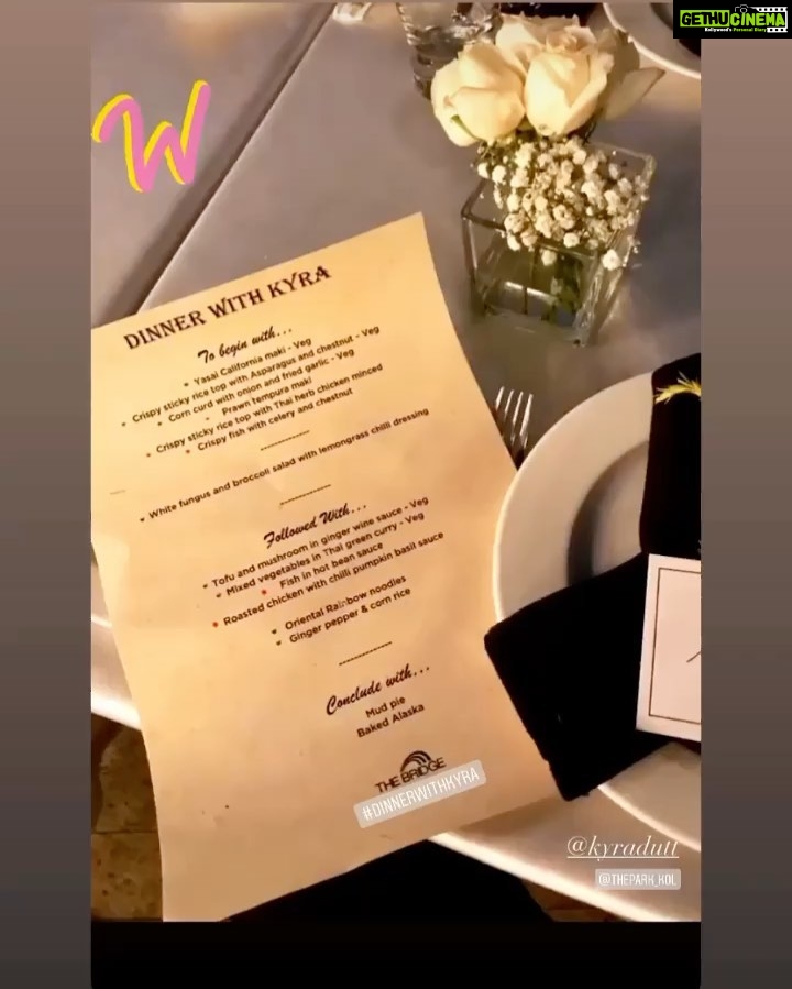 Kyra Dutt Instagram - Dinner with the ladies.🥂❤️ #DinnerWithKyra 🌟 The Park Hotel, Park Street