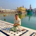 Kyra Dutt Instagram – Waheguru Ji Da Khalsa, Waheguru Ji Di Fateh.🙏 #IkOnkar The Golden Temple Amritsar