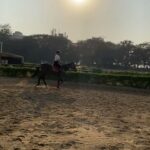 Kyra Dutt Instagram – Back @ my Fav place @amateurridersclub  Riding after 2 years! With my baby girl #Agrima🐎❤️
