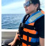 Lahari Shari Instagram - Diving into new adventures like 🌊🤿! Life jacket on, I'm all set to explore the depths of the ocean on my incredible cruise trip. 🚢✨ Can't wait to discover the mesmerizing underwater world and swim alongside colorful fishies. 🐠🐡 📸 Photographer : @troyphotographyofficial #goodmorning #scubadivingadventures #underwaterexploration #SeaLover #blueparadise #cruisetripvibes #ScubaDivingGoals #CruiseLife #UnderTheSea #OceanExplorer #AdventureAwaits