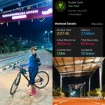 Lahari Shari Instagram - A hearty thanks to KCR garu and @ktrtrs KTR garu for such an amazing thought. The cycling track recently opened with greenery all the way is amazing. Guys let us all keep it clean without spitting and cleaning after our pets!!! #hyderabad #ktrtrs #cycling #greenery #mycity #achievement #clean #telangana #india #tollywood #actress #cycle #kona #workout #excercise