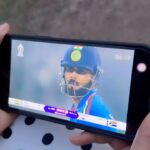 Lahari Shari Instagram - Happy 49th ton gift for India from @viratkohli Happy birthday KING. #viratkohli #sachintendulkar #india #win #rohitsharma #cwc #southafrica #lose #viral #trending #cricket #teluguactress #tollywood #bollywood #happybirthday #kingkohli #biggbosstelugu #sport #bleedblue