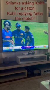 Lahari Shari Instagram - Drinks break😀😃😄😁. #cricket #cwc #kingkohli #viratkohli #india #srilanka