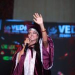 Lahari Shari Instagram - Felt like a total 🌟 as the Guest of Honour at Veda Degree College's Graduation Ceremony and Freshers Party Yesterday! It's such an honour to be recognized and celebrated by these amazing students. 🎓✨ Embracing this new role with grace and excitement. It was a great experience to inspire and motivate these future leaders to chase their dreams and make a difference in the world. 🌍 🎉🥳 @vedadegreecollege Designer and Stylist : @adamostylestudio #GuestOfHonor #VedaDegreeCollege #GraduationCeremony #FreshersParty #NewBeginnings #FutureLeaders #Inspiration #Motivation #LetsParty #CelebrateSuccess #NavratriVibes #FestiveFeeling #IndianFestivals #CelebrationMode #GlamorousAndGraceful #Navratri2023 #actress #teleuguactress #telugucinema #telugumovies #filmcity #hyderabad #tollywood Hyderabad