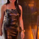 Lahari Shari Instagram - Carrying myself with confidence and style as a definition of me😎 nothing to prove but everything to showcase!!! #style #confidence #swag #black #pub #dance #dancefloor #fashion #catwalk #designer #heels #love #selflove #shine #shaggy #boombastic #tollywood #bollywood #teluguactress #telugammai #me #instagram #saturday #reels #reelsinstagram #reelsindia