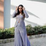 Lakshmi Nakshathra Instagram - Sun kissed 💫 #lakshminakshathra Outfit: @Silkycailcut Muah @mukeshmuralimakeover Stylist : @stylewithandriya Co- stylists: @eb___it @_aleenaraju 📸: @rahul_franklin Retouch @albin.antony_