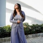 Lakshmi Nakshathra Instagram - Sun kissed 💫 #lakshminakshathra Outfit: @Silkycailcut Muah @mukeshmuralimakeover Stylist : @stylewithandriya Co- stylists: @eb___it @_aleenaraju 📸: @rahul_franklin Retouch @albin.antony_