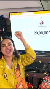 Lakshmi Nakshathra Instagram - Humbled ! Thankful ! Grateful ! ❤️🤗 We hit 2 Million Subscribers in YouTube channel. You heard it right...